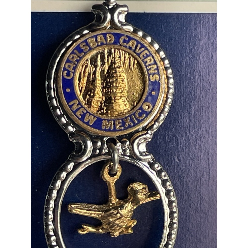 STATE OF NEW MEXICO SILVER TONE SPOON WITH CASE COLLECTABLE SOUVENIR - Picture 6 of 9